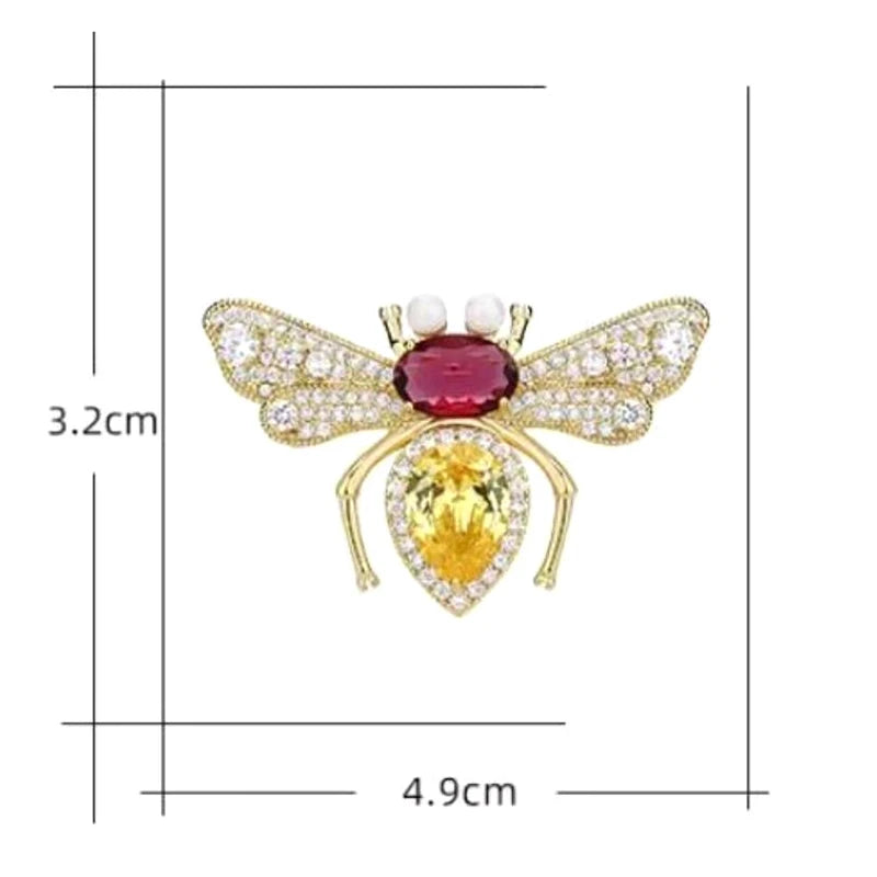 the LOVE BUGS - 26 Styles Animal Bee Ladybird Ants Bird Snails Brooches Insect Brooch Pin Jewelry Banquet Christmas Gifts Accessories Jewelry