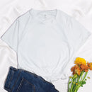 the PEW PEW CAT - Pew Pew Madafakas Cat with Two Guns Printing Casual Graphic Breathable T-Shirts for Women