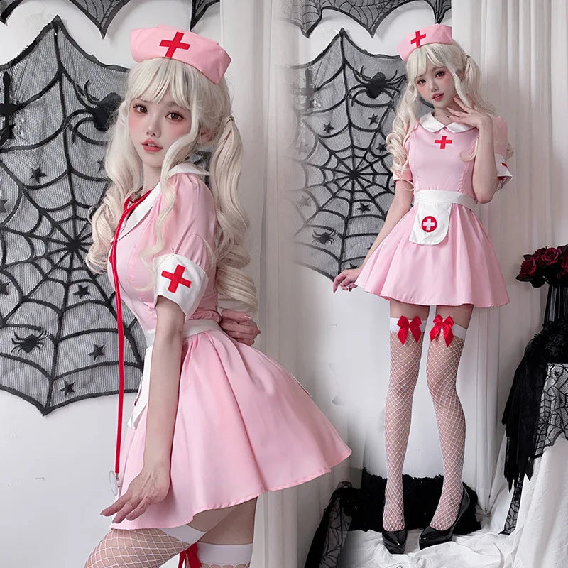 the NAUGHTY NURSE - Halloween Adult Costume Female Nurse Costume