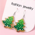 the HAPPY HOLIDAYS COLLECTION - Merry Christmas Earrings Fashion Christmas Tree Deer Santa Drop Earrings New Year Jewelry Gifts