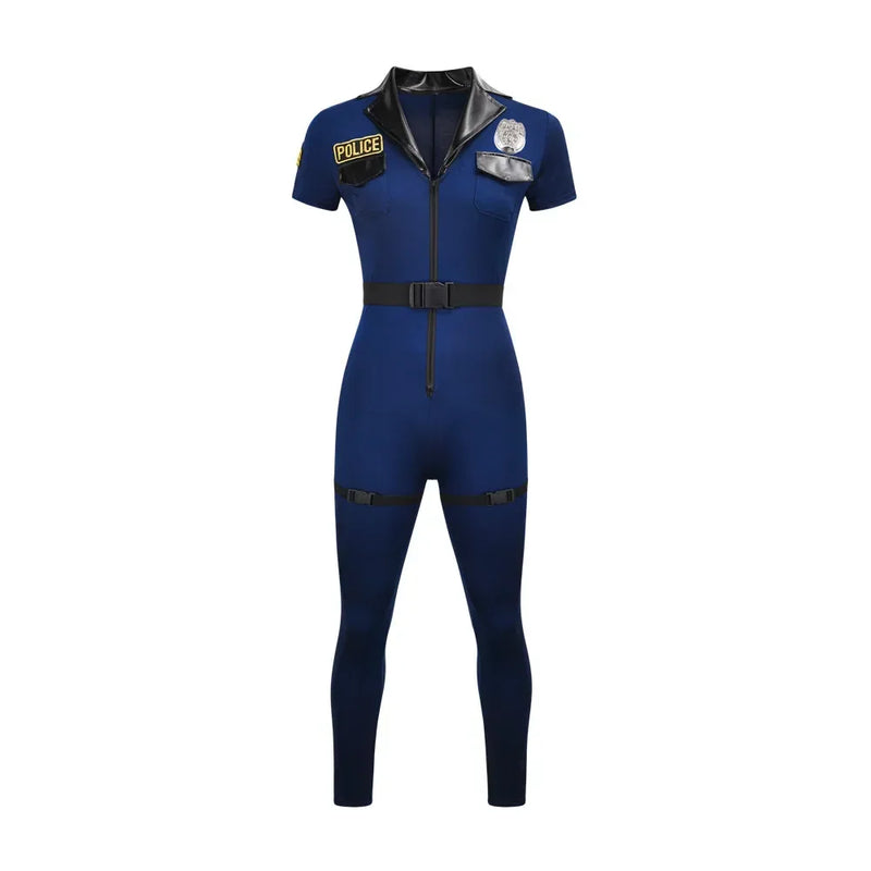 the SEXY OFFICER - Adult Police Costume Suit Sexy Women Cop Officer Outfit