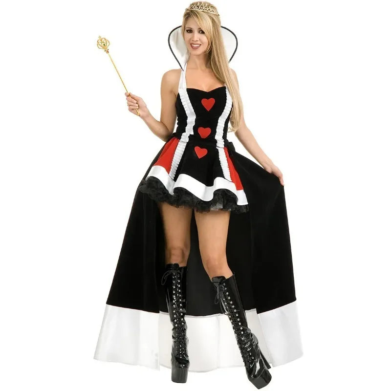 the QUEEN OF HEARTS - Sexy Queen of Hearts Costume Women Adult Fantasy Party