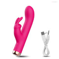 the RABBIT - Mini Rabbit Vibrator for Women Clit Clitoris Stimulator G Spot Dildo Silicone Sex Toys Masturbator Female  Adults Goods