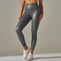 the PLEATHER LEGGINGS - PU Leather Pants Yoga Leggings for External Wear High Waist Leather Sexy Leggings Trousers Women's Stretch Pantalon