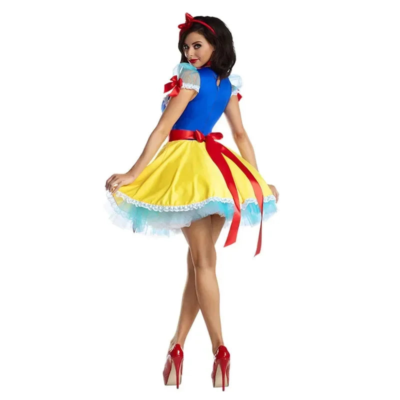 the SEXY SNOW WHITE - Sexy Adult Anime Snow White Princess Party Dress