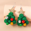 the HAPPY HOLIDAYS COLLECTION - Merry Christmas Earrings Fashion Christmas Tree Deer Santa Drop Earrings New Year Jewelry Gifts