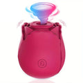 the ROSEBUD - Rose Shape Vagina Sucking Vibrator Intimate Good Nipple Sucker Oral Licking Clitoris Stimulation Powerful Sex Toys for Women