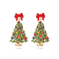 the MERRIMENT COLLECTION - Sweet Christmas Gingerbread Man Earrings New Year Gifts