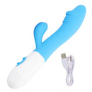 the G-SPOT - Strong G Spot Dildo Rabbit Vibrator Soft Silicone Pussy Massager Rechargeable Vagina Clitoris Stimulator Adult Sex Toy for Woman