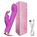 the RABBIT - Mini Rabbit Vibrator for Women Clit Clitoris Stimulator G Spot Dildo Silicone Sex Toys Masturbator Female  Adults Goods
