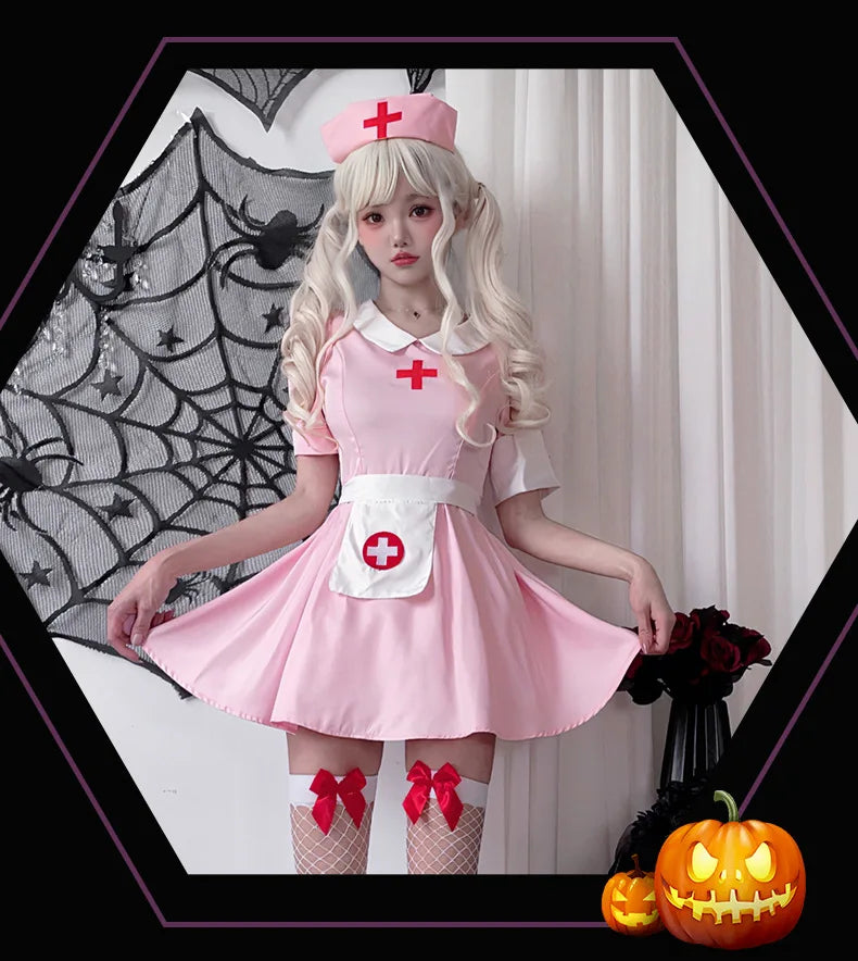 the NAUGHTY NURSE - Halloween Adult Costume Female Nurse Costume