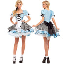 the WONDERLAND ALICE - Alice in Wonderland Costume Adults Cosplay Halloween Carnival Party Fancy Dress Up