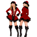the SANTA, ALL I WANT FOR CHRISTMAS - Women Lady Santa Claus Christmas Xmas Halloween Cosplay Costume Party Winter Christmas