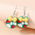 the HAPPY HOLIDAYS COLLECTION - Merry Christmas Earrings Fashion Christmas Tree Deer Santa Drop Earrings New Year Jewelry Gifts