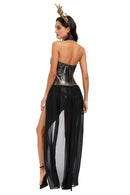 the MEDUSA - Ancient Greek Myth Medusa Costume Halloween Adult Hydra Witch Cosplay Outfit Carnival Fancy Party Dress