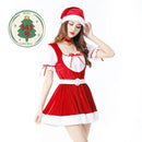 the SANTA COSPLAY CHRISTMAS - Christmas Dress Sexy Cosplay Uniform Seduction Vintage Dress Sex Sexy Skirt  Lingerie Cosplay  Sexy Costume Women