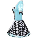 the WONDERLAND ALICE - Alice in Wonderland Costume Adults Cosplay Halloween Carnival Party Fancy Dress Up