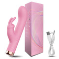 the RABBIT - Mini Rabbit Vibrator for Women Clit Clitoris Stimulator G Spot Dildo Silicone Sex Toys Masturbator Female  Adults Goods