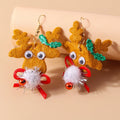 the HAPPY HOLIDAYS COLLECTION - Merry Christmas Earrings Fashion Christmas Tree Deer Santa Drop Earrings New Year Jewelry Gifts