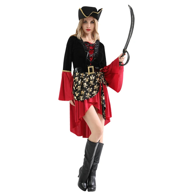 the PIRATE COLLECTION - Halloween Theme Women Fancy Dress