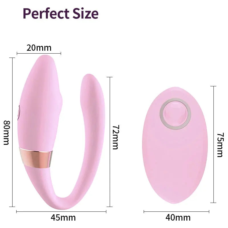 the O MAKER - Sex Toy Wireless Remote Control Pussy Massage Massager Woman Couple Vibrator