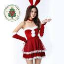 the SANTA COSPLAY CHRISTMAS - Christmas Dress Sexy Cosplay Uniform Seduction Vintage Dress Sex Sexy Skirt  Lingerie Cosplay  Sexy Costume Women