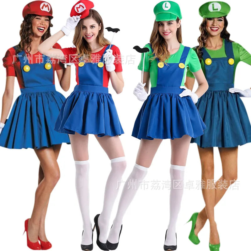 the MARIOS - Halloween Costumes for Adult Female