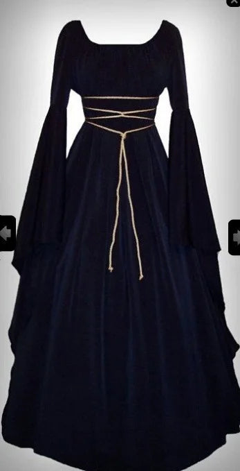 the MEDIEVAL WITCH - Witch Dress for Women Cosplay Vampire Bride