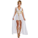 the GREEK GODDESS - Ancient Greek Goddess Dress Cosplay Costume Sexy Cleopatra Athena Dress Halloween Carnival Party Clothes