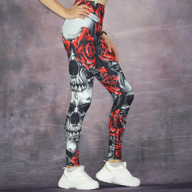 the LOTUS - Printed Yoga Women Pants