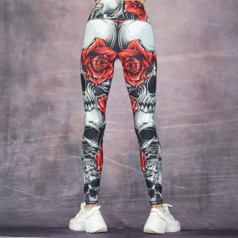 the LOTUS - Printed Yoga Women Pants