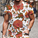 the TRIBAL TAPESTRY - Men Summer Tribal Pattern Casual 3D T-Shirt