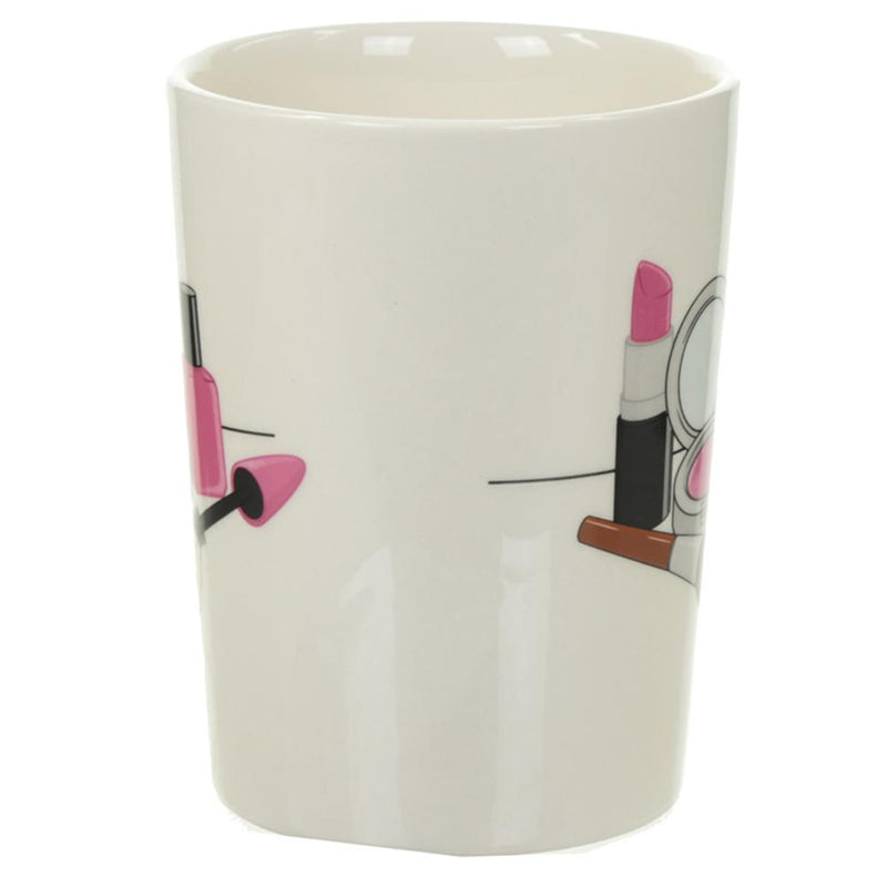 the LIPSTICK JUNGLE - 300ml Creative Ring Handle Ceramic Mug