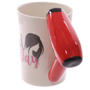 the STYLIST - 3D Hair Dryer Coffee Mug Ladies