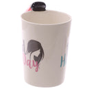the STYLIST - 3D Hair Dryer Coffee Mug Ladies