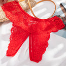 the INVITATION - 6 Colors Plus Size Open Crotch Panties For Sex