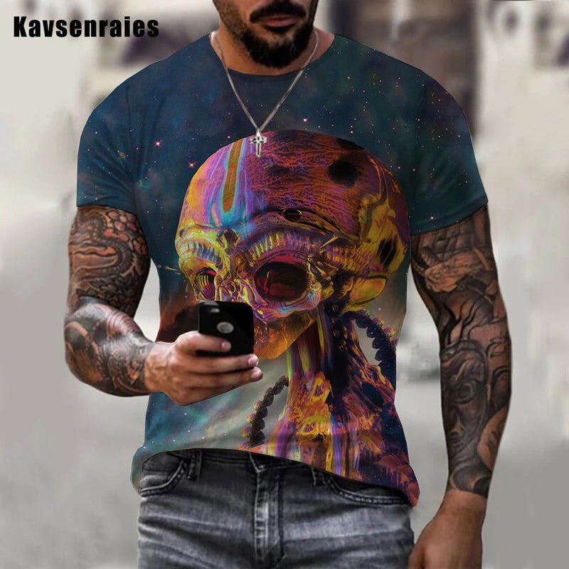 the ALIEN - Men Printed 3D T-Shirt