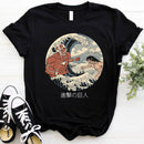 the ANIME II - Women Funny Cartoon T-Shirt