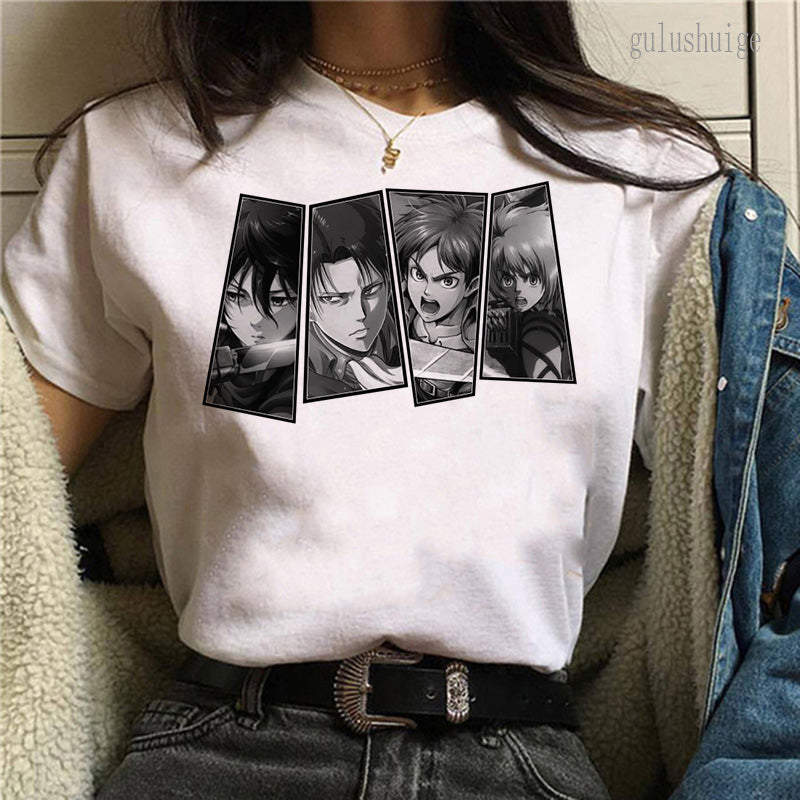 the ANIME II - Women Funny Cartoon T-Shirt