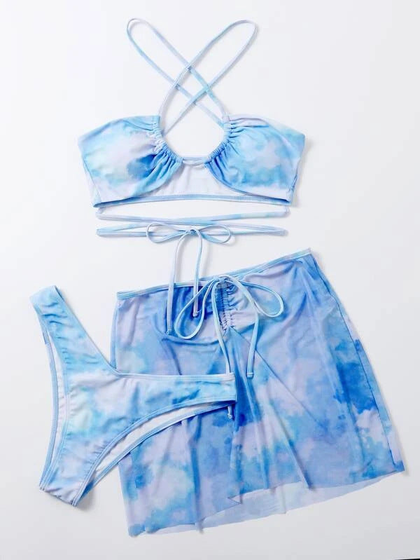 the TO DYE FOR - Women Print Swimwear Set