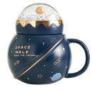 the ASTRONAUT - Cute Astronaut Planet Ceramic Cup