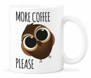 the COFFEE OWL - Cute Owl Coffee Mugs for Owl Lover