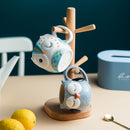 the NIGHT OWL - Cute Owl Water Cup Hand Painted Kids