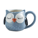 the NIGHT OWL - Cute Owl Water Cup Hand Painted Kids