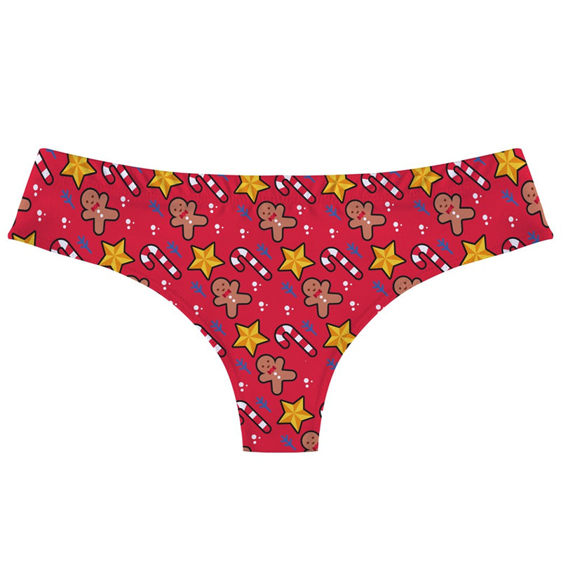 the NAUGHTY LIST - Christmas Print Women Panties