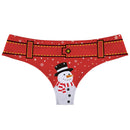the NAUGHTY LIST - Christmas Print Women Panties