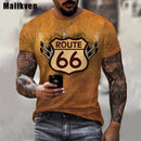 the ROADSTER - Men Fashion 66 American Road T-Shirt