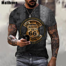 the ROADSTER - Men Fashion 66 American Road T-Shirt