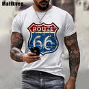 the ROADSTER - Men Fashion 66 American Road T-Shirt