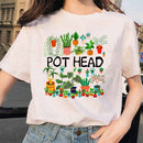 the POT HEAD - Design Pot Head T-Shirt for Women